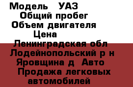  › Модель ­ УАЗ 31514-010 › Общий пробег ­ 1 › Объем двигателя ­ 2 › Цена ­ 40 000 - Ленинградская обл., Лодейнопольский р-н, Яровщина д. Авто » Продажа легковых автомобилей   